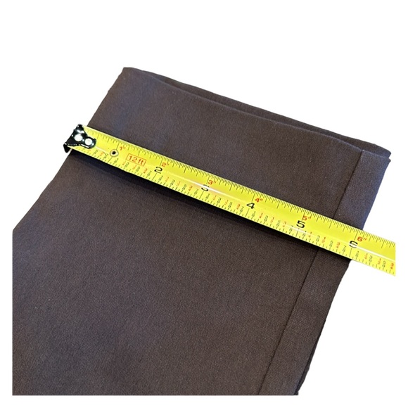 KRAZY LARRY chocolate brown pants, size 0, NWT - Picture 4 of 8